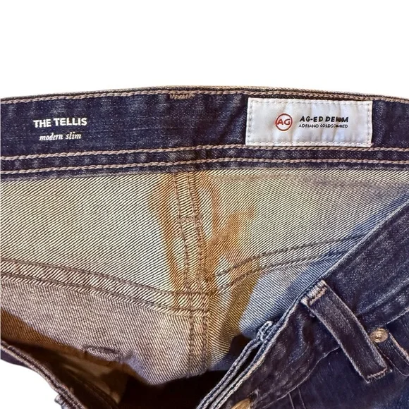 AG Adriano Goldschmied Men’s The Tellis Modern Slim Jeans sz 32 - Picture 8 of 16